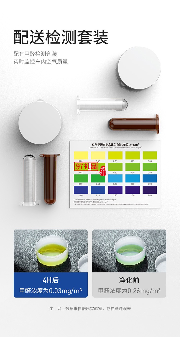 新車除味除甲醛 車內除味車載空氣凈化器香薰