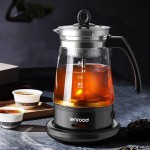 鄰鹿 煮茶器養生壺煮茶壺小型0.6L燒水壺LR-011定制公司廣告禮品